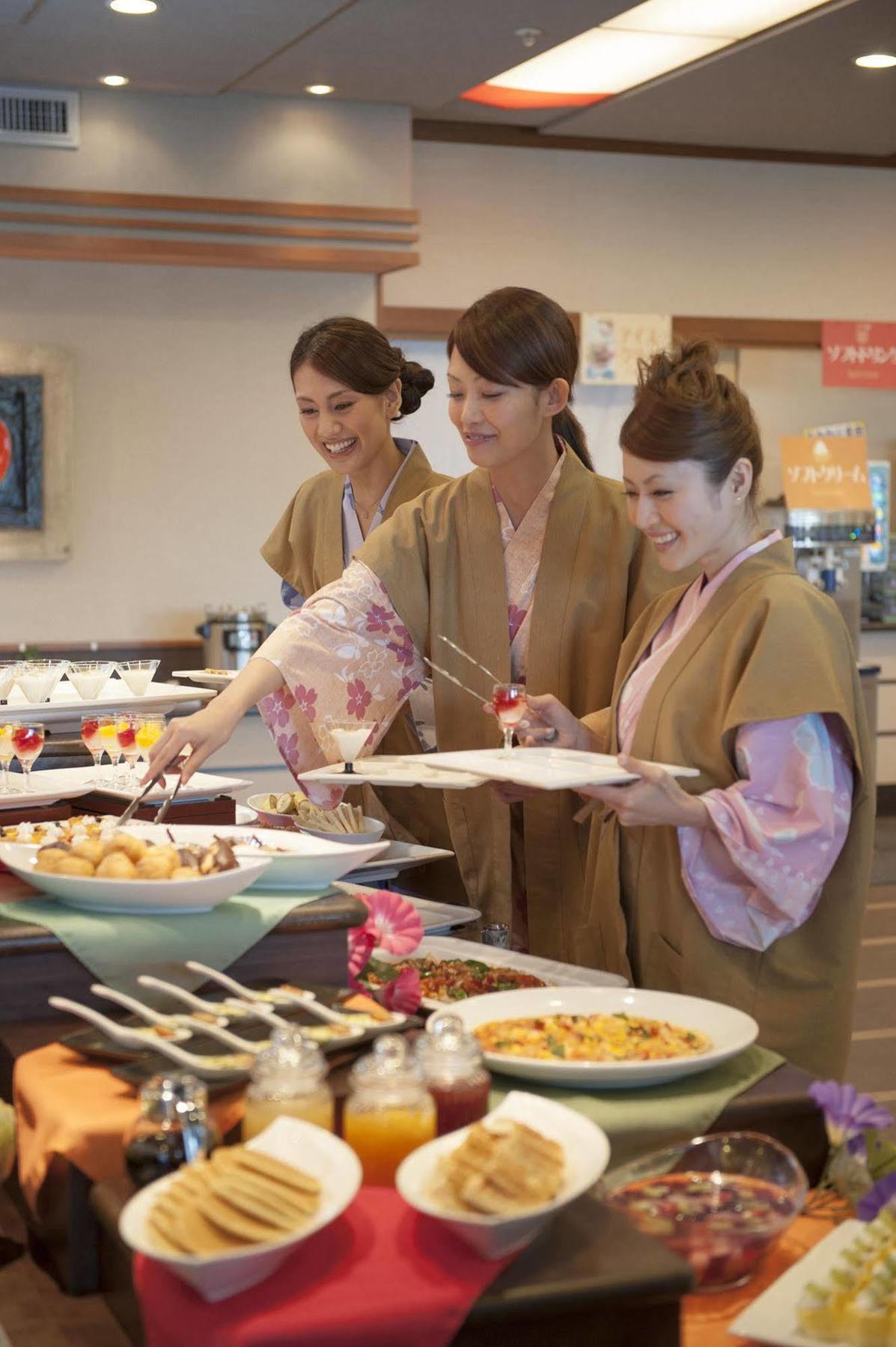 Отель Ooedo Onsen Monogatari Enakyo Экстерьер фото